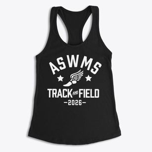 Albert S Woodward Memorial School Track and Field Women's Racerback Tank
