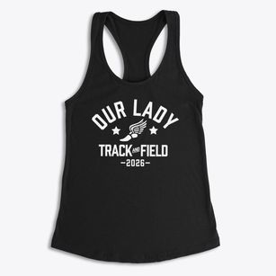 Our Lady Of Good Council Track and Field Women's Racerback Tank