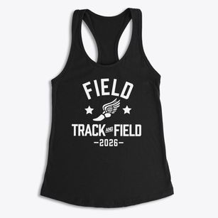 Field Elementary School Track and Field Women's Racerback Tank
