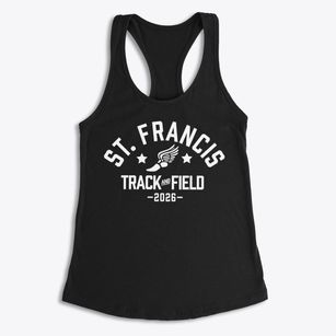Saint Francis De Sales School Track and Field Women's Racerback Tank