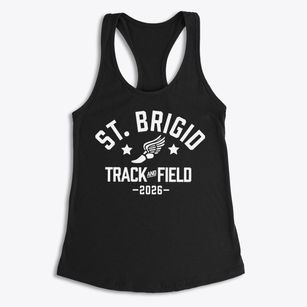 Saint Brigid School Track and Field Women's Racerback Tank