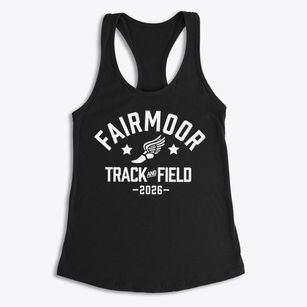 Fairmoor Elementary School Track and Field Women's Racerback Tank