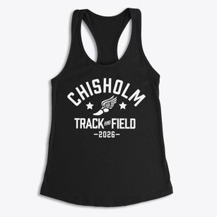 Chisholm Middle School Track and Field Women's Racerback Tank