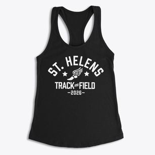 Saint Helens Middle School Track and Field Women's Racerback Tank
