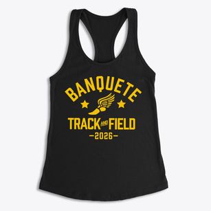 Banquete High School Track and Field Women's Racerback Tank