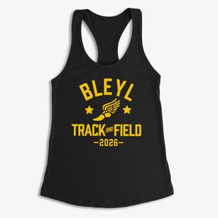 Bleyl Middle School Track and Field Women's Racerback Tank