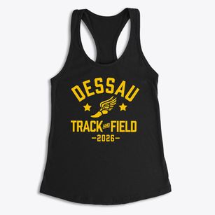 Dessau Elementary School Track and Field Women's Racerback Tank