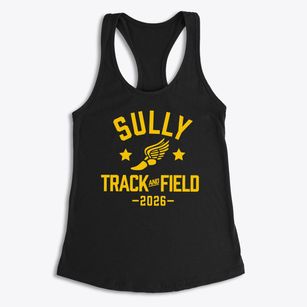 Sully Elementary School Track and Field Women's Racerback Tank