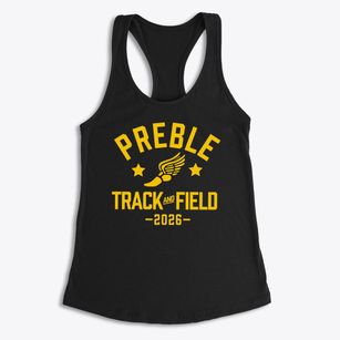 Preble High School Track and Field Women's Racerback Tank