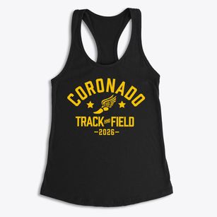 Coronado High School Track and Field Women's Racerback Tank