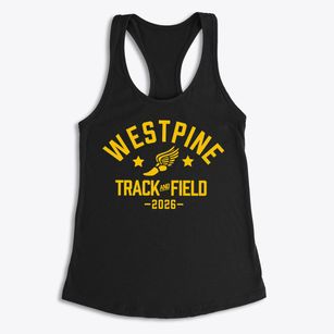 Westpine Middle School Track and Field Women's Racerback Tank