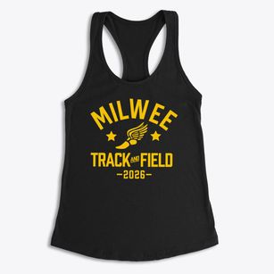Milwee Middle School Track and Field Women's Racerback Tank