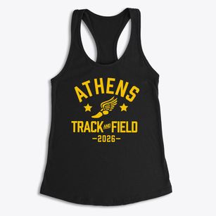 Athens Montessori School Track and Field Women's Racerback Tank