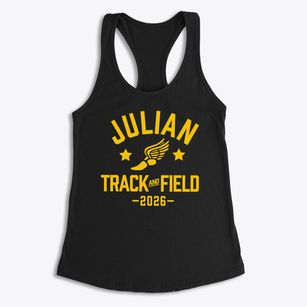 Julian High School Track and Field Women's Racerback Tank