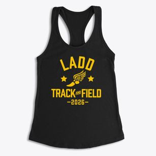 Ladd Community Consolidated School Track and Field Women's Racerback Tank