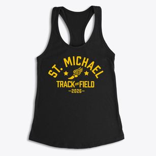 St Michael Parish Track and Field Women's Racerback Tank