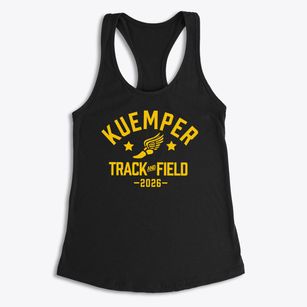 Kuemper Catholic School Track and Field Women's Racerback Tank