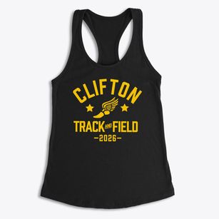 Clifton Elementary School Track and Field Women's Racerback Tank