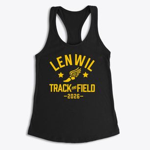Lenwil Elementary School Track and Field Women's Racerback Tank