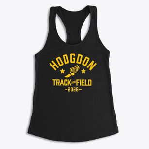 Hodgdon High School Track and Field Women's Racerback Tank