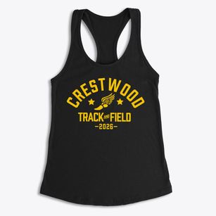 Crestwood Middle School Track and Field Women's Racerback Tank