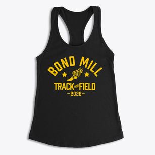 Bond Mill Elementary School Track and Field Women's Racerback Tank