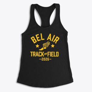 Bel Air High School Track and Field Women's Racerback Tank