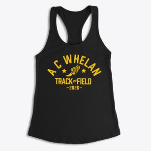 A C Whelan Memorial Elementary School Track and Field Women's Racerback Tank