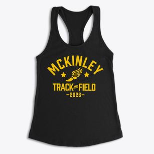 Mckinley Elementary School Track and Field Women's Racerback Tank