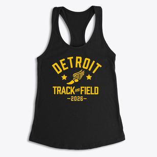 Detroit Cathedral High School Track and Field Women's Racerback Tank