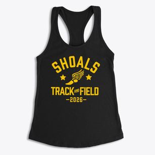 Shoals Christian School Track and Field Women's Racerback Tank