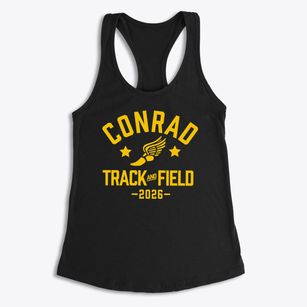 Conrad Christian School Track and Field Women's Racerback Tank