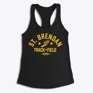 Saint Brendan School Track and Field Women's Racerback Tank