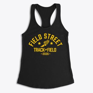 Field Street School Track and Field Women's Racerback Tank