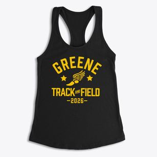 Greene High School Track and Field Women's Racerback Tank