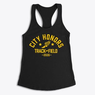 City Honors School Track and Field Women's Racerback Tank