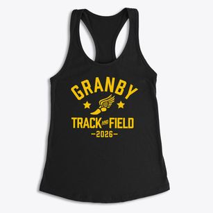 Granby Elementary School Track and Field Women's Racerback Tank