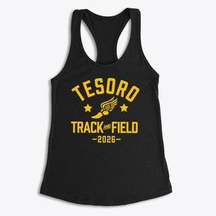 Tesoro High School Track and Field Women's Racerback Tank