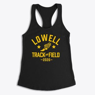 Lowell Elementary School Track and Field Women's Racerback Tank