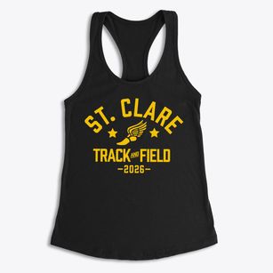 Saint Clare School Track and Field Women's Racerback Tank
