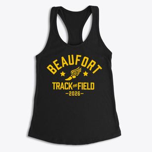 Beaufort Elementary School Track and Field Women's Racerback Tank