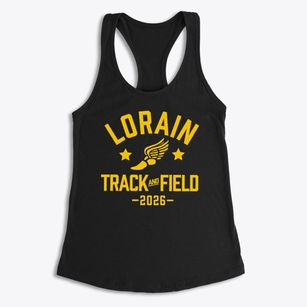 Lorain Catholic High School Track and Field Women's Racerback Tank