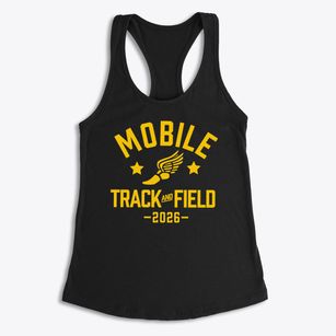 Mobile Christian School Track and Field Women's Racerback Tank