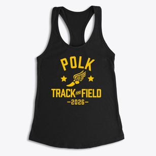Polk Elementary School Track and Field Women's Racerback Tank