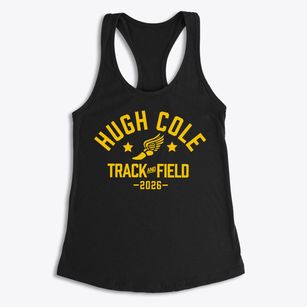 Hugh Cole Elementary School Track and Field Women's Racerback Tank