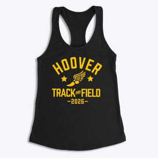 Hoover High School Track and Field Women's Racerback Tank