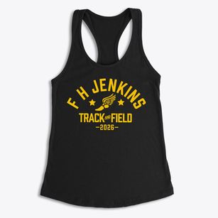 F H Jenkins Elementary School Track and Field Women's Racerback Tank