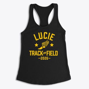 Lucie E Campbell School Track and Field Women's Racerback Tank