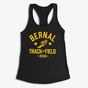 Dr. Joe J. Bernal Middle School Track and Field Women's Racerback Tank