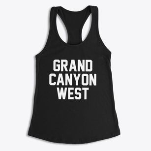 Grand Canyon West Arizona Classic Block Women's Racerback Tank